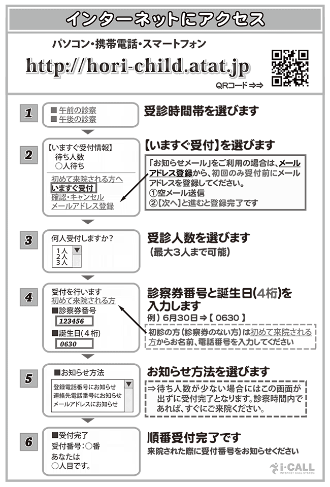 インターネットにアクセス